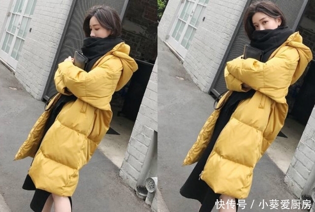 围巾|冬天羽绒服+围巾,这么搭原来可以这么好看,时髦保暖又显瘦!