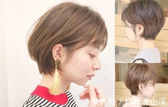 空气感|小个子想显高,就别再留长发了,试试这四款短发助你高挑几公分~