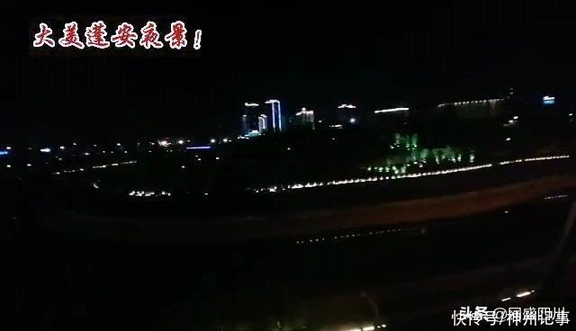 文化广场|大美蓬安夜景