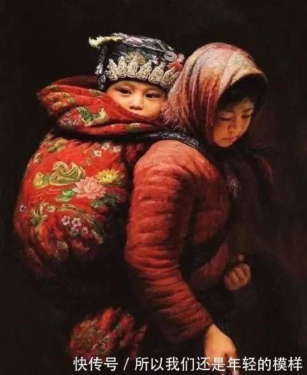 中国农村&绝对硬实力,火遍全球的油画作品,承载了一代人的深刻记忆,张张感人至深~