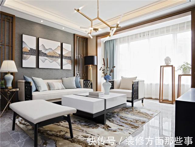 三居室|133平现代风三居室,亲眼看见自己的房子逐渐的有了家的味道