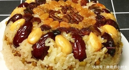 超实用八宝饭教程,泡一泡洗一洗,香甜软糯又补血,不费力更省事