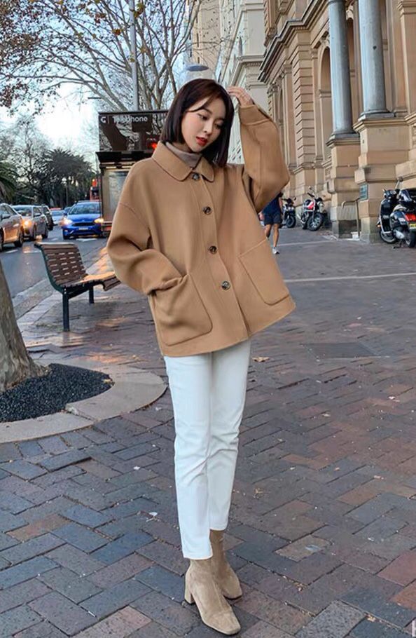 毛衣裙 女人45，不要大衣配打底裤，试试下面几款裤子，保暖时尚又减龄！