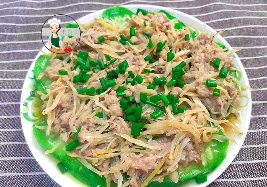 蒸丝瓜|此菜蒸一蒸6分钟上桌,鲜美营养,多做给孩子吃,增强身体免疫力