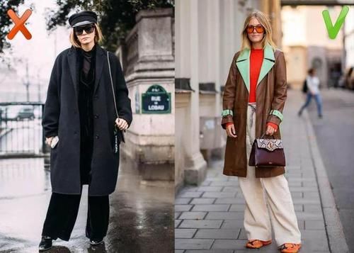 外套+裙子，大衣+阔腿裤，这三组CP显瘦又时髦，非常适合微胖女生