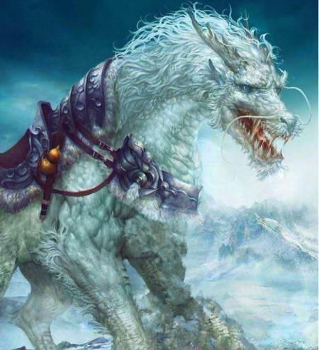 山神!上古时期96个龙形神兽,人面龙身,《山海经》中的神秘山神