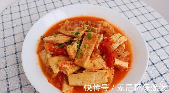 家常豆腐菜谱，茄汁脆皮豆腐，简单美味，营养开胃，超下饭