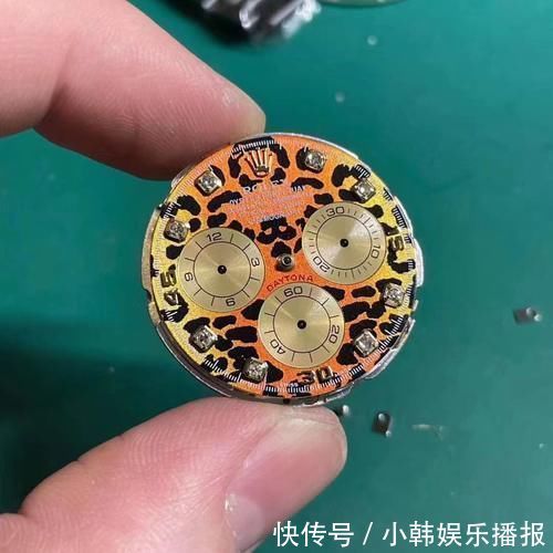 钻石|腕表先生讲表:豹纹与劳力士的碰撞——改装限量版豹纹迪通拿116598