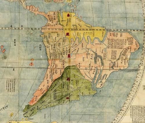  国宝|国宝《坤舆万国全图》，看看明朝人眼中的世界是怎么样的