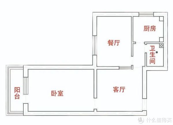 卫生间|房子小？47㎡一居拆改变2居，美女设计师展示设计的魔力！