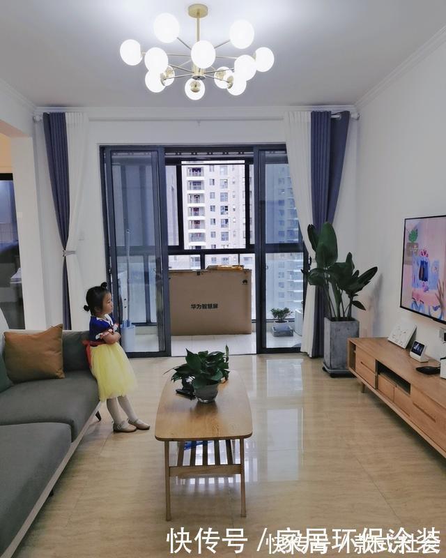 吊灯|一边带娃一边负责监工,辛苦半年终于完工,全屋不做吊顶非常喜欢