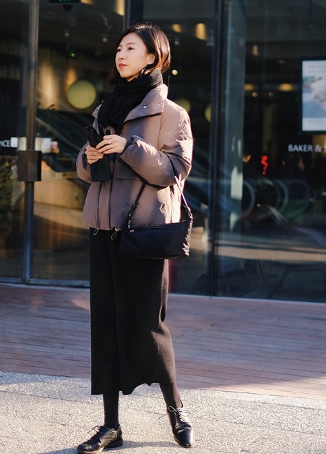 卫衣 女人再懒,冬天也不能乱穿衣!跟着博主这样穿羽绒服,超美!