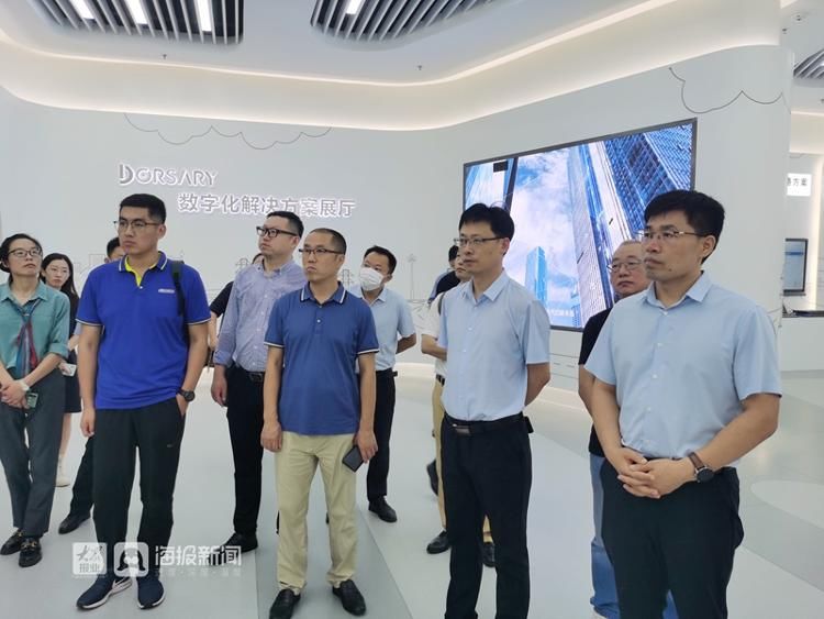 胶州市企业信息化促进协会|走进标杆企业 胶州市企业信息化促进协会赴青观摩学习