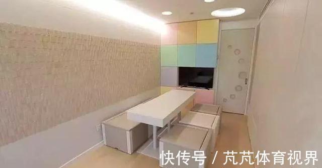 客厅|7口人挤43平小窝，老人睡客厅，爆改变9房，网友：卫生间头次见