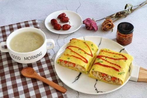 金黄色|只要2个鸡蛋就可以做出抢手早餐，9天不重样，从此告别路边摊早点