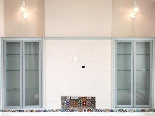 背景墙|朋友120平新家装修完工,电视墙这么设计,太值得借鉴了