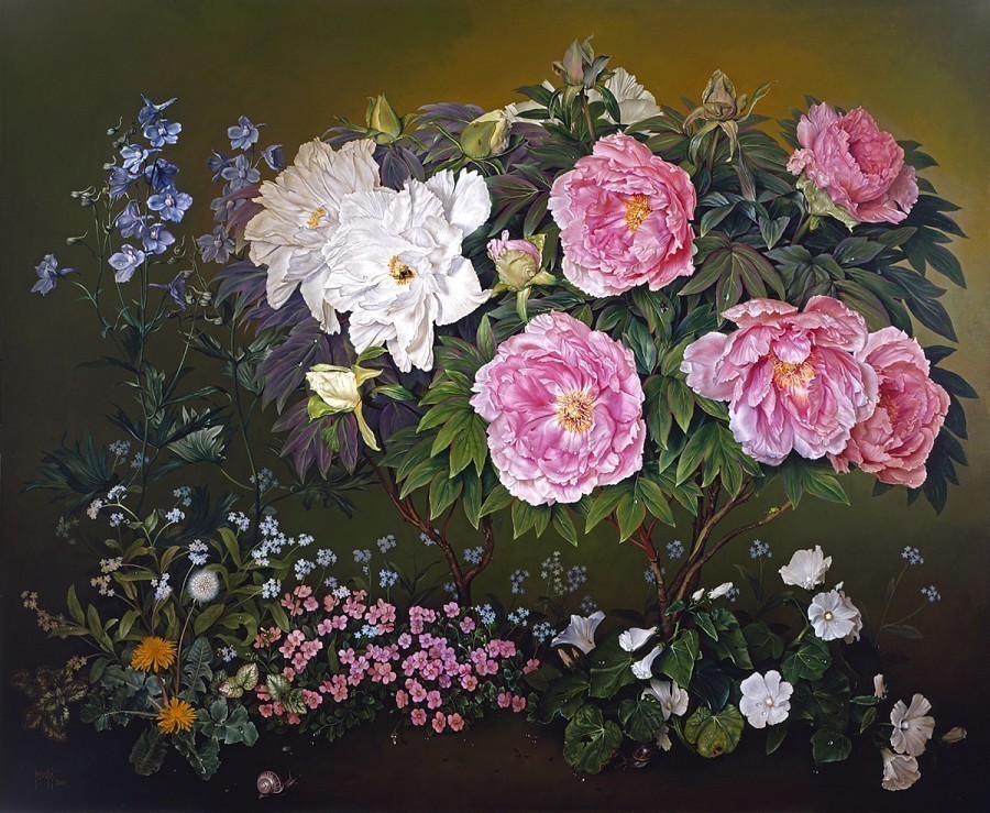 巴塞罗那@西班牙超写实油画大师marcEscofet:大自然的灵魂画师