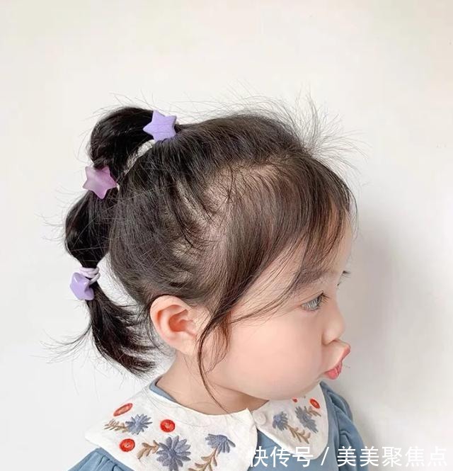 麻花辫|宝宝短发怎么扎更可爱糖果头软萌，麻花辫俏皮，让人看着就喜欢
