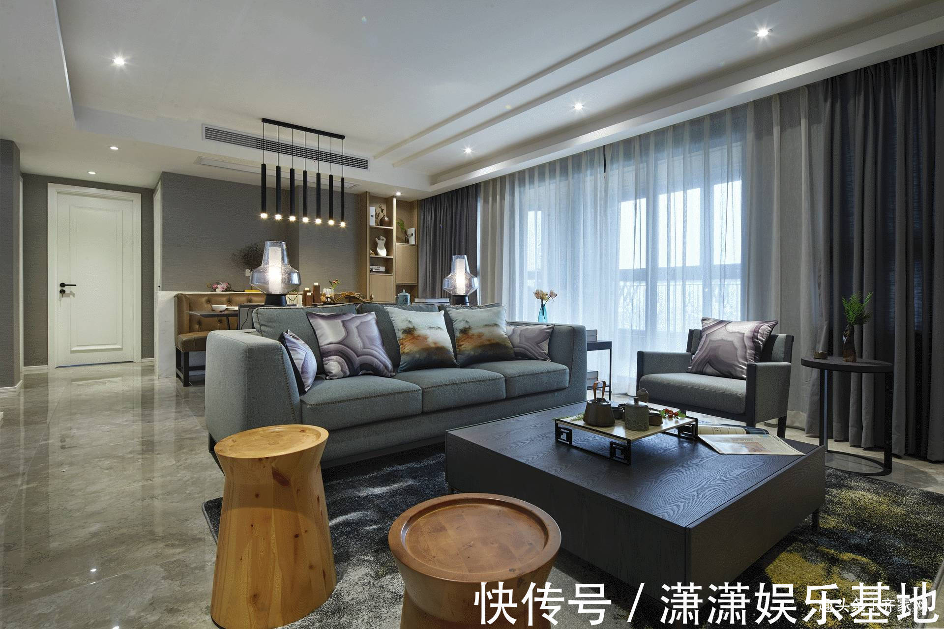 中国传统|150平现代中式，古朴典雅，反映民族文化，体现中国传统神韵！