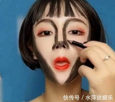 整容|女孩因为自己的脸大，特意化了美美的妆容，像是刚韩国整容回来