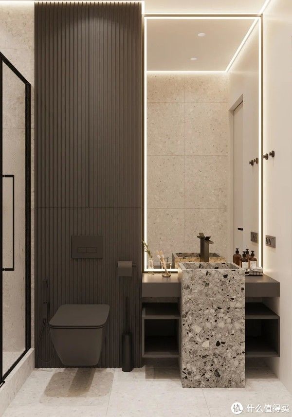 深色系|这对夫妻坚持“轻奢风”,花60万装修115㎡新家,藏不住的高级感