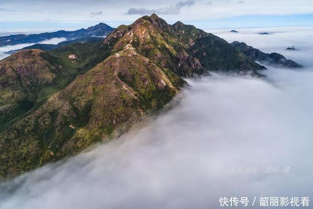 广东第一峰“下雪”啦，玉树琼楼美得让人心醉