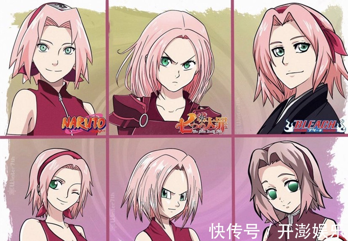 博人传|火影和海贼王主角们齐聚一堂,不同的画风之下,人物的颜值见分晓