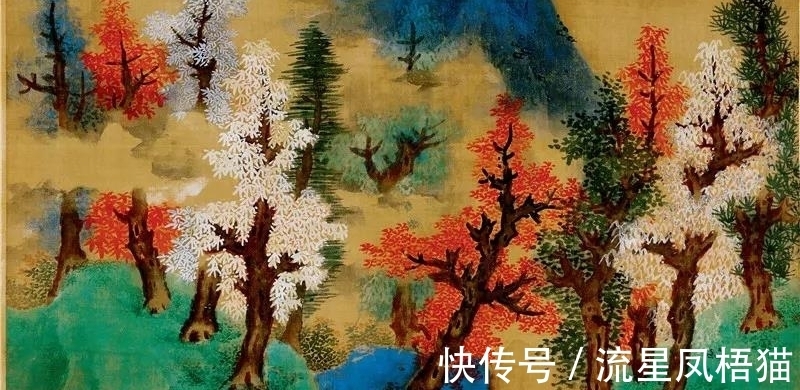 青绿山水@蓝瑛身为董其昌亲传弟子,如何效法前人,开创武林画派?