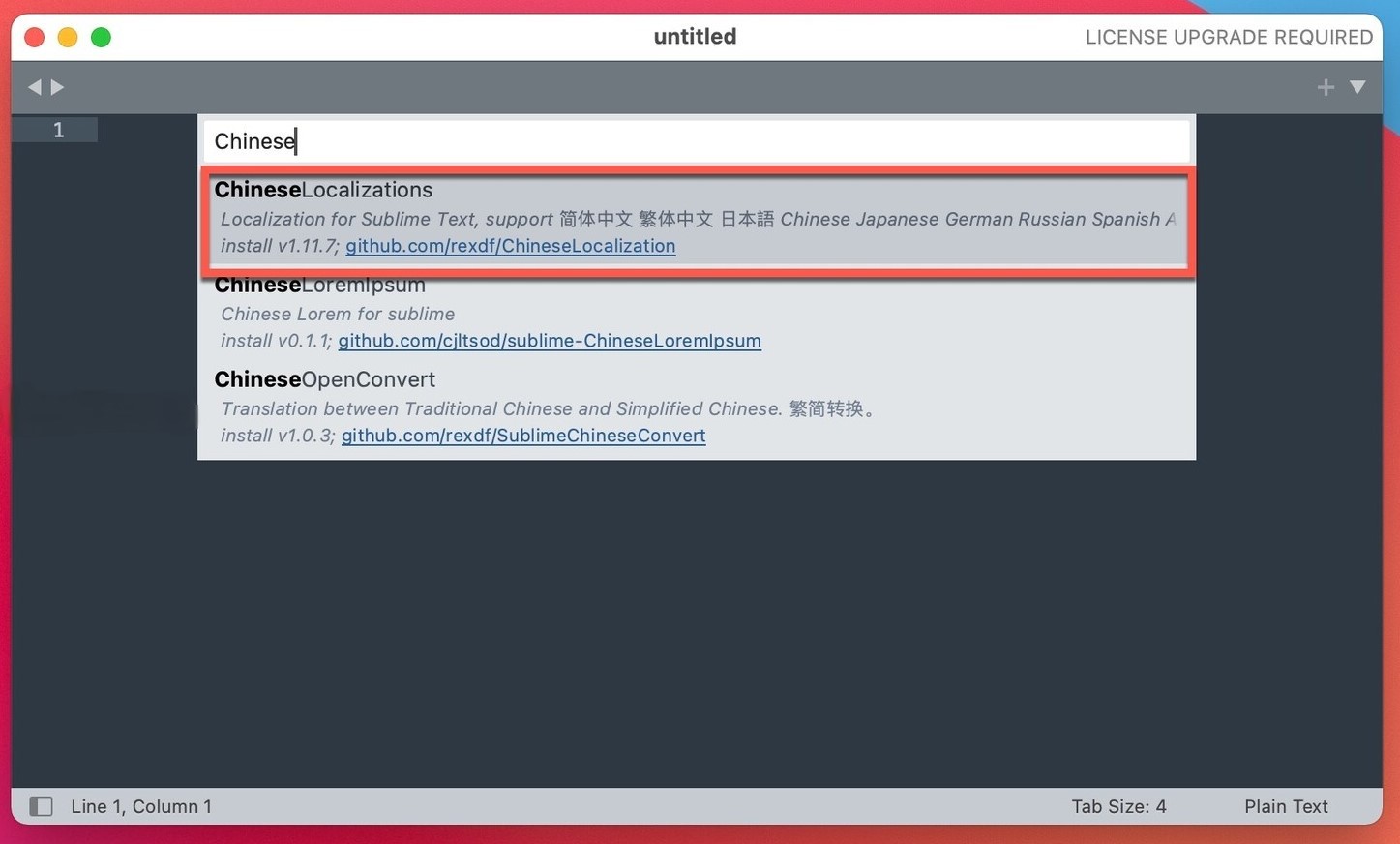 代码编辑器 Sublime Text for Mac v4.0.4131 Dev 特别版+汉化教程