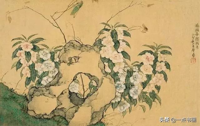 花鸟#居廉：开创了“撞粉撞水”绘画技法，功不可没