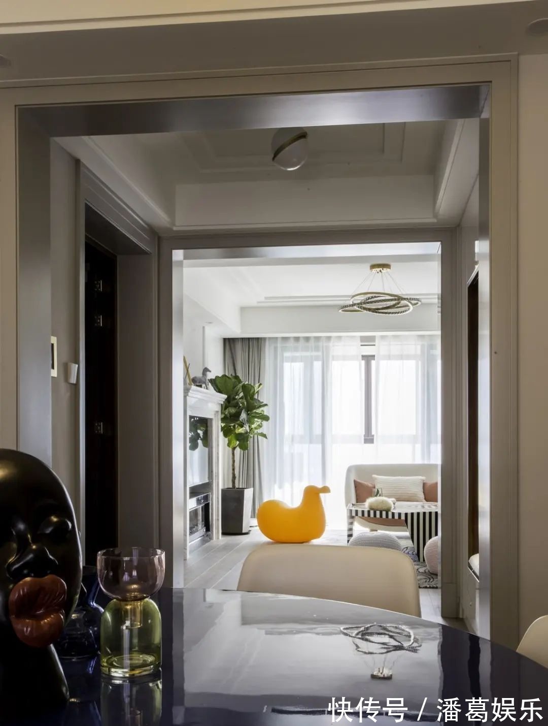 情趣|180㎡浪漫小窝,蓝与粉、灰与白,优雅情趣,轻松舒适