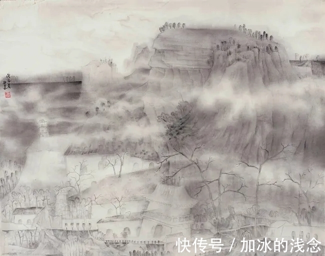 山水画$造境|张继华山水画