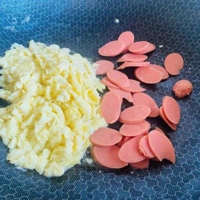 火腿|懒人最爱的火腿青菜炒鸡蛋,因为它我都爱上做饭了