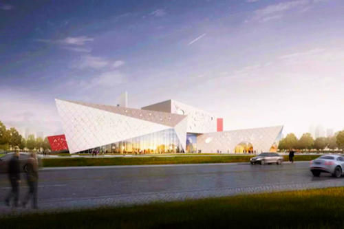 占地约123亩,合肥一活动中心在建中,建设期3年,拥有五大功能区