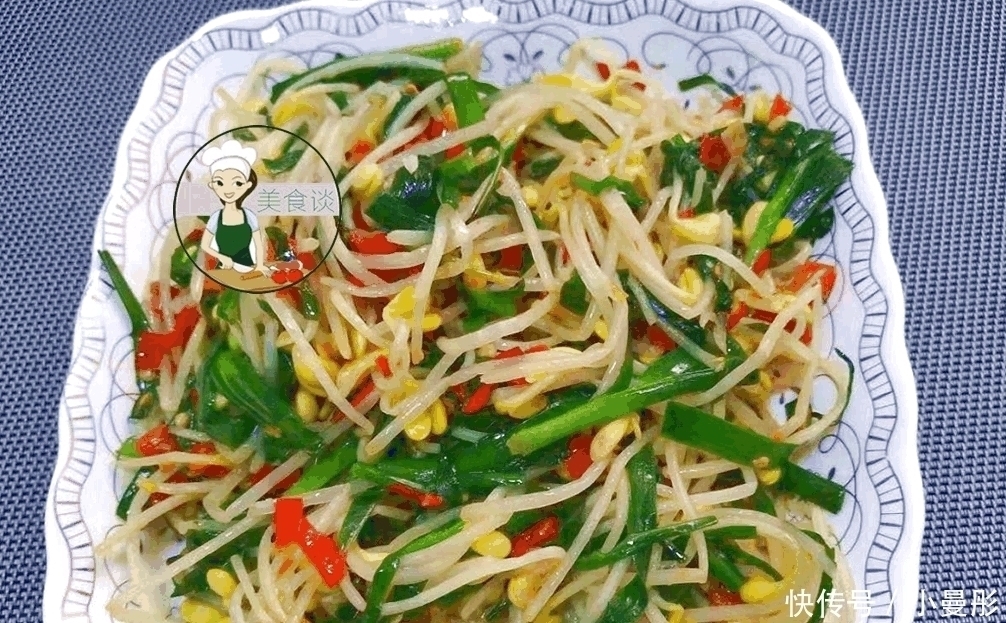 黄豆芽|冷天没胃口吃饭, 我炒了这素菜, 清香脆嫩, 立马胃口大开, 吃撑了