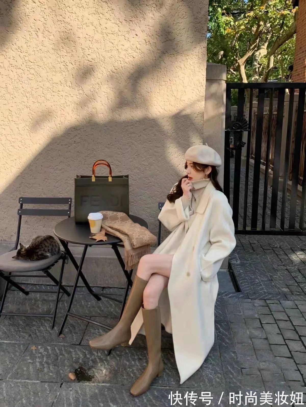 长筒靴 过年大衣都准备好了吗?推荐4款气质大衣,最后一件太高级了