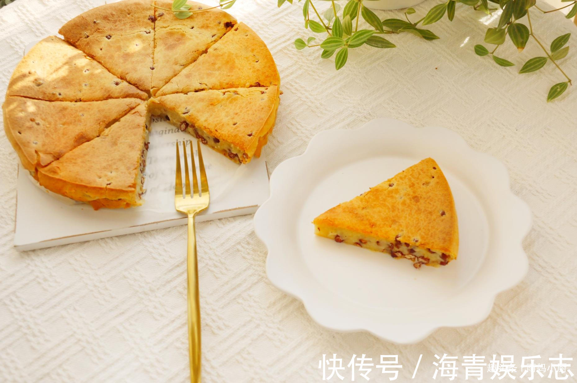 糯米年糕别再蒸了,不用锅烤一烤,软糯香甜,比披萨好吃又省事