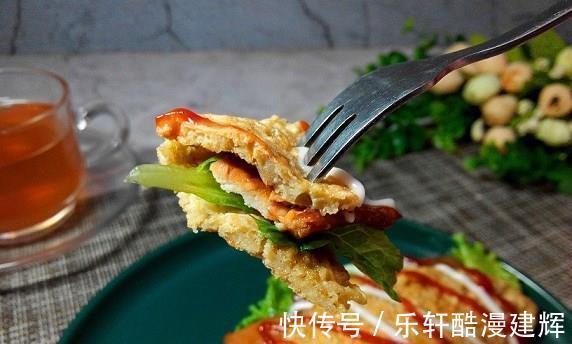 饱腹|早餐不用愁!简单快手又饱腹的燕麦蛋饼,了解一下