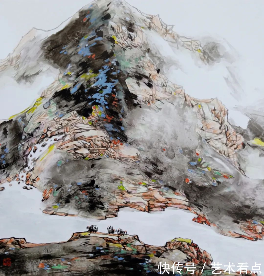 今日头条@神山圣水——刘春明山水画作品展