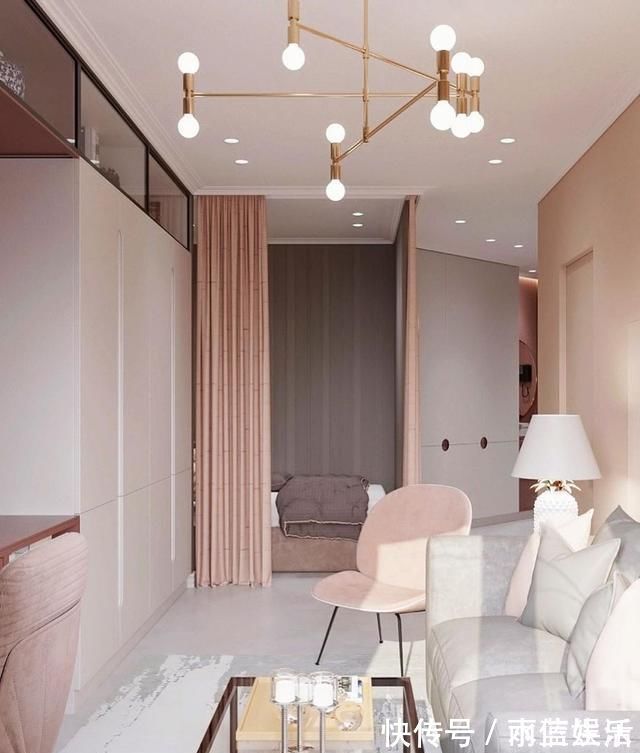 小户型|若单身,我就买套小户型照着它来装,太美太梦幻了,女生的梦想