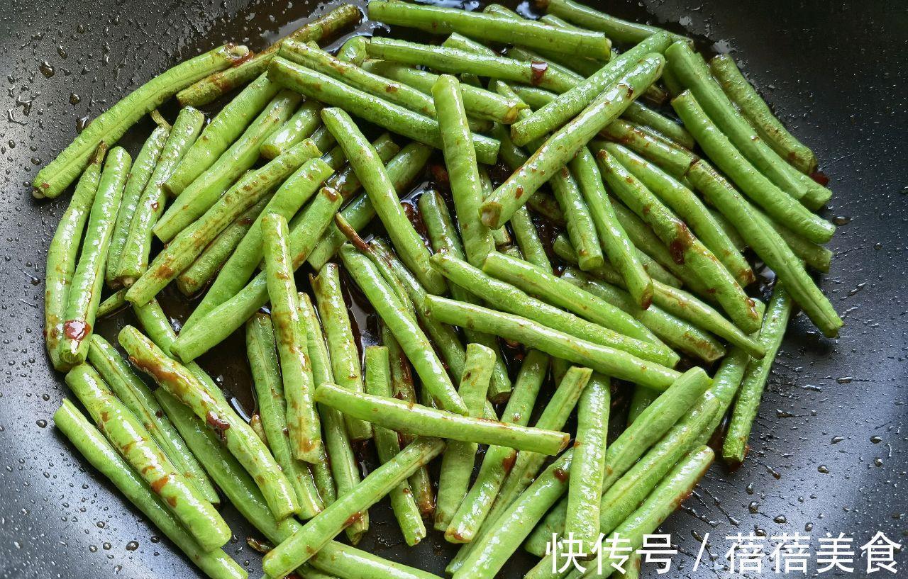 菜园子|酱香豇豆,家常做法,好吃健康
