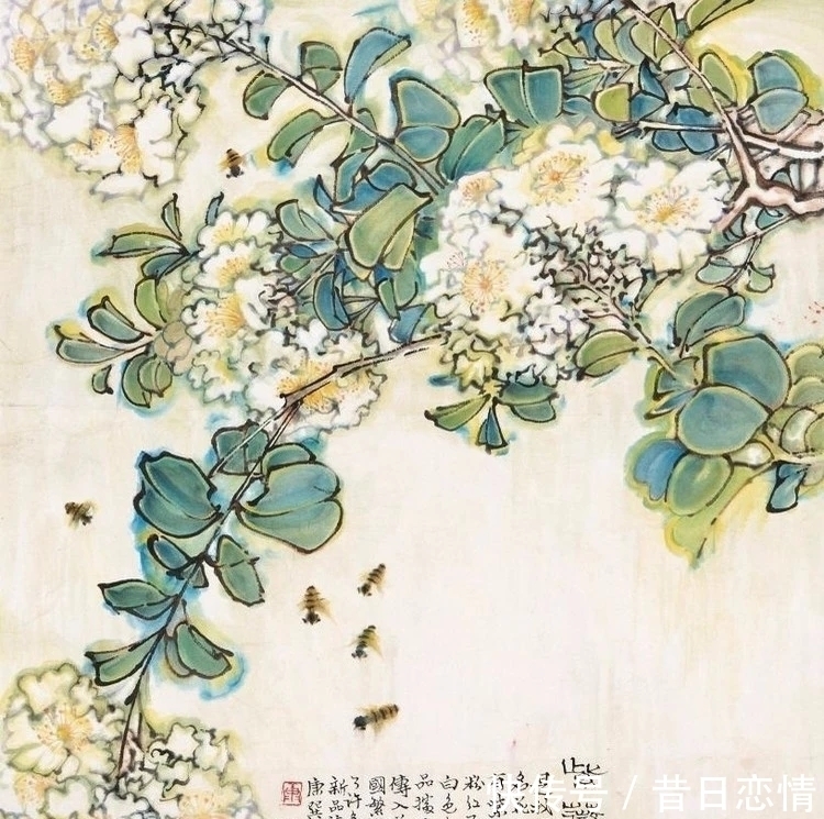 康师尧!山水画派中的花鸟高手|能工善写,康师尧花鸟画