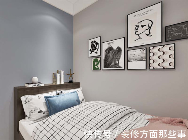 大理石|112平以黑白灰?三居室,一个有爱、有序、有趣、有自己的家
