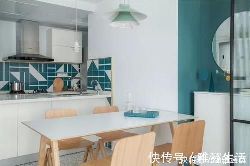 小灵儿|93平米现代三室，独特配色，一房多用省空间，都说有100多平