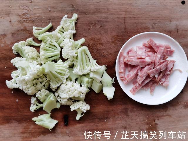 喷香|用培根炒花菜:喷香十足的一道菜,做法还简单
