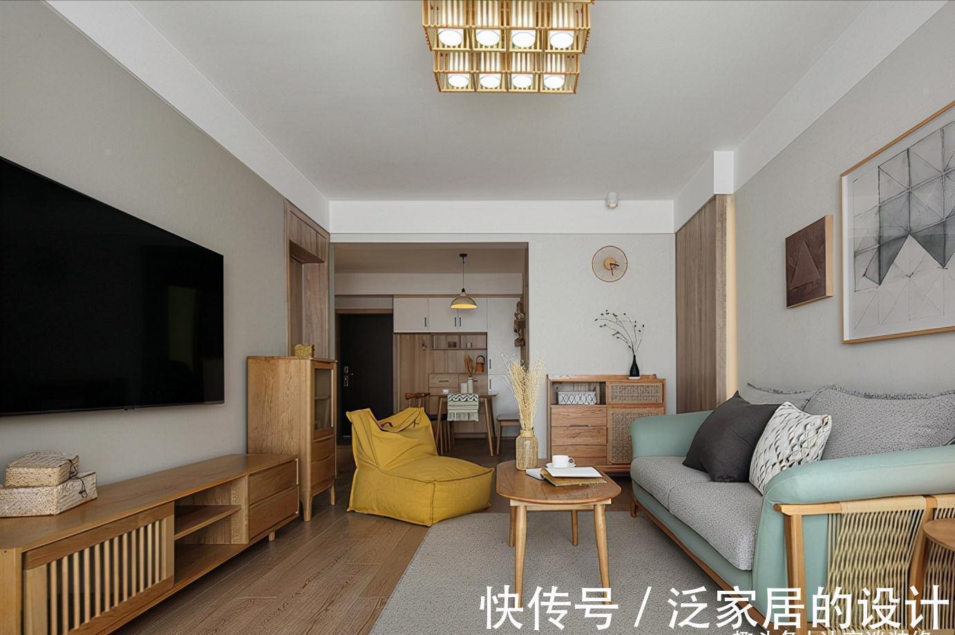 端景|30岁姑娘把家装得清爽淡雅,氛围很温馨,邻居纷纷称赞:住着舒服