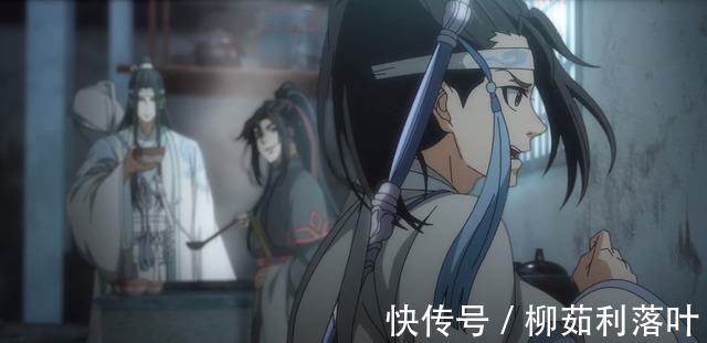 魏无羡|魔道祖师动画忘羡带娃有差别,从金凌和思追喝粥就能看出来了!