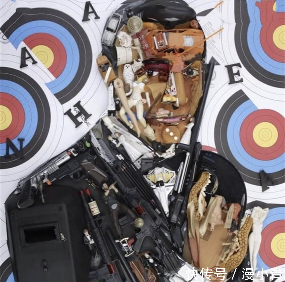 废弃物&变废为宝,法国艺术家发挥想象,打造出各种二次元和三次元人物