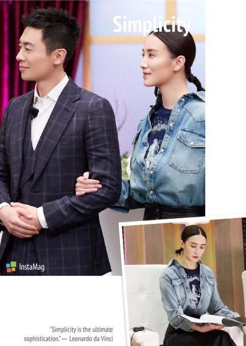 牛仔装|牛仔装怎么穿才好看，看小宋佳的牛仔私服搭配，时髦减龄又高级