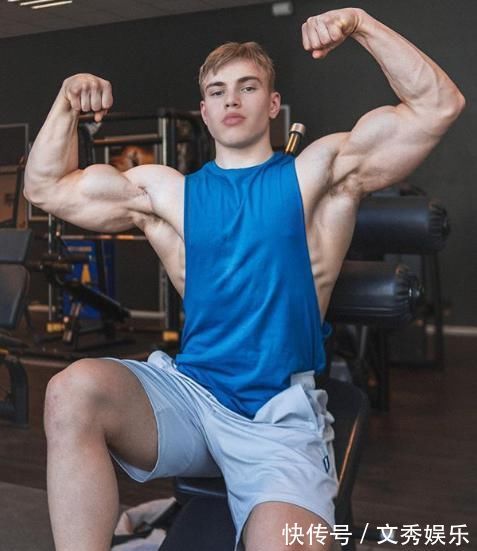 黄哲勋|他14岁开始健身，18岁一身肌肉炸裂，却被网友嘲健身早，长不高